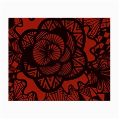 Background Abstract Red Black Small Glasses Cloth by Pakrebo