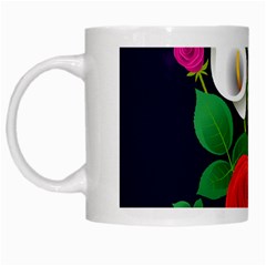 Flowers Charter Flowery Bouquet White Mugs