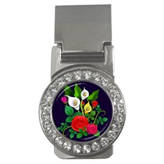 Flowers Charter Flowery Bouquet Money Clips (cz)  by Pakrebo