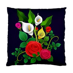 Flowers Charter Flowery Bouquet Standard Cushion Case (one Side) by Pakrebo