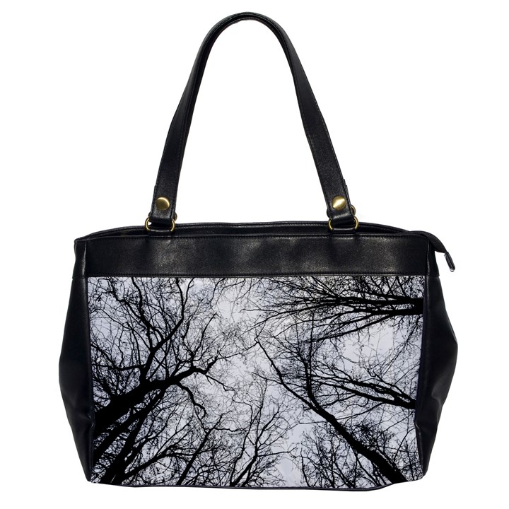 Forest Trees Silhouette Tree Oversize Office Handbag