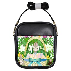 Graphic Easter Easter Basket Spring Girls Sling Bag by Pakrebo