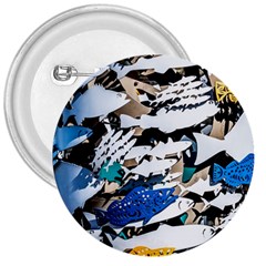 Art Fish Salmon Sydney Metal 3  Buttons by Pakrebo