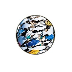 Art Fish Salmon Sydney Metal Hat Clip Ball Marker (10 Pack) by Pakrebo