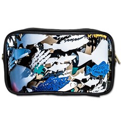 Art Fish Salmon Sydney Metal Toiletries Bag (two Sides) by Pakrebo