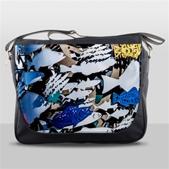 Art Fish Salmon Sydney Metal Messenger Bag by Pakrebo