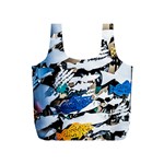 Art Fish Salmon Sydney Metal Full Print Recycle Bag (S) Front