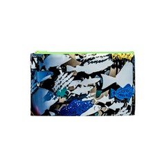 Art Fish Salmon Sydney Metal Cosmetic Bag (xs) by Pakrebo