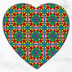 Seamless Pattern Tile Tileable Jigsaw Puzzle (heart) by Pakrebo