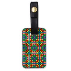 Seamless Pattern Tile Tileable Luggage Tag (one Side) by Pakrebo