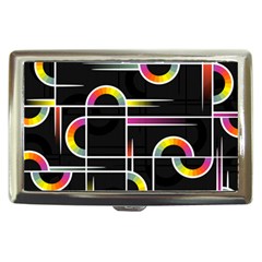 Background Abstract Semi Circles Cigarette Money Case