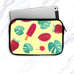 Watermelon Leaves Strawberry Apple Ipad Mini Zipper Cases by Pakrebo