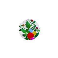 Flowers Floral Plants Nature 1  Mini Magnets