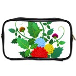 Flowers Floral Plants Nature Toiletries Bag (Two Sides) Front