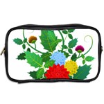 Flowers Floral Plants Nature Toiletries Bag (Two Sides) Back