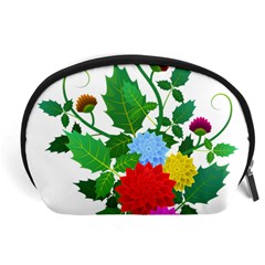 Flowers Floral Plants Nature Accessory Pouch (large) by Pakrebo