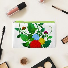 Flowers Floral Plants Nature Cosmetic Bag (xs) by Pakrebo