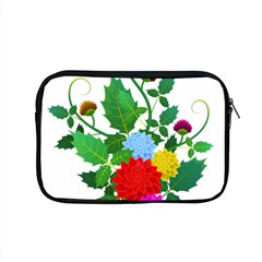 Flowers Floral Plants Nature Apple Macbook Pro 15  Zipper Case by Pakrebo