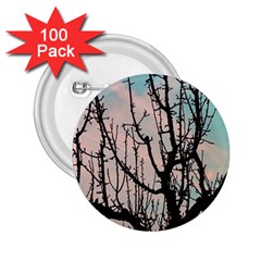 Fruit Tree Silhouette Aesthetic 2 25  Buttons (100 Pack)  by Pakrebo