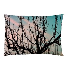 Fruit Tree Silhouette Aesthetic Pillow Case by Pakrebo