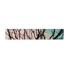 Fruit Tree Silhouette Aesthetic Flano Scarf (mini) by Pakrebo