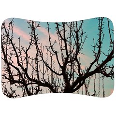 Fruit Tree Silhouette Aesthetic Velour Seat Head Rest Cushion