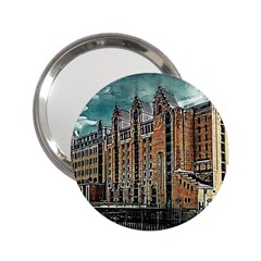 Architecture City Building Travel 2 25  Handbag Mirrors by Pakrebo