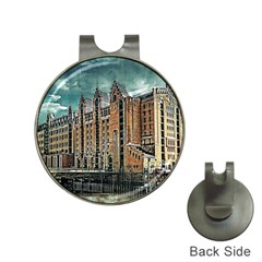 Architecture City Building Travel Hat Clips With Golf Markers by Pakrebo