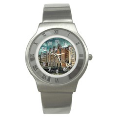 Architecture City Building Travel Stainless Steel Watch by Pakrebo