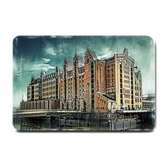 Architecture City Building Travel Small Doormat  by Pakrebo