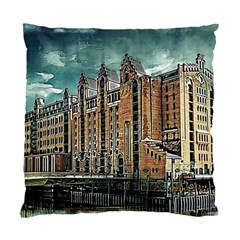 Architecture City Building Travel Standard Cushion Case (two Sides) by Pakrebo