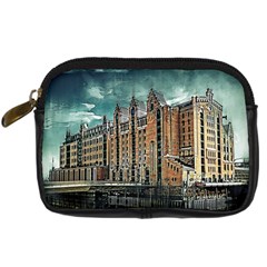 Architecture City Building Travel Digital Camera Leather Case by Pakrebo