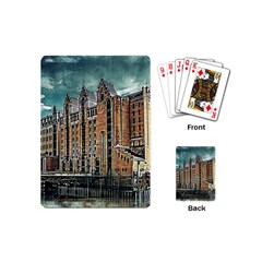 Architecture City Building Travel Playing Cards (mini) by Pakrebo