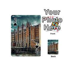 Architecture City Building Travel Playing Cards Double Sided (mini) by Pakrebo