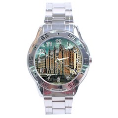 Architecture City Building Travel Stainless Steel Analogue Watch by Pakrebo