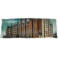 Architecture City Building Travel Body Pillow Case (dakimakura) by Pakrebo