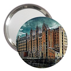 Architecture City Building Travel 3  Handbag Mirrors by Pakrebo