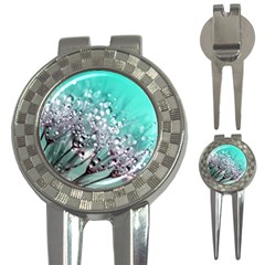 Dandelion Seeds Flower Nature 3-in-1 Golf Divots by Pakrebo