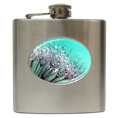 Dandelion Seeds Flower Nature Hip Flask (6 Oz) by Pakrebo