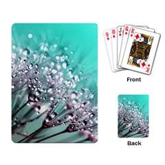 Dandelion Seeds Flower Nature Playing Cards Single Design by Pakrebo