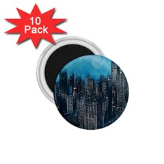 Cityscape Buildings Skyscraper 1 75  Magnets (10 Pack)  by Pakrebo