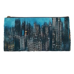 Cityscape Buildings Skyscraper Pencil Cases by Pakrebo