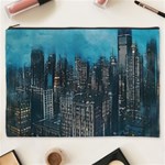 Cityscape Buildings Skyscraper Cosmetic Bag (XXXL) Front