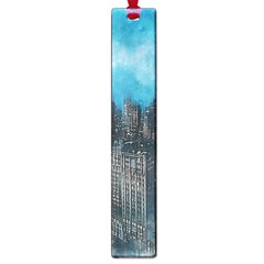 Cityscape Buildings Skyscraper Large Book Marks by Pakrebo