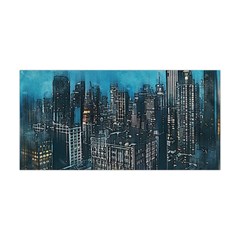 Cityscape Buildings Skyscraper Yoga Headband by Pakrebo