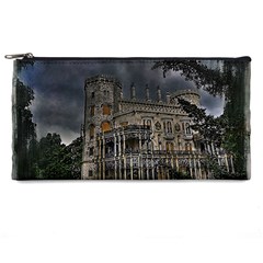 Castle Mansion Architecture House Pencil Cases by Pakrebo