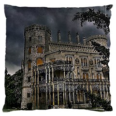 Castle Mansion Architecture House Large Cushion Case (two Sides) by Pakrebo