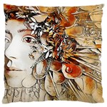 Collage Art The Statue Of Shell Large Cushion Case (One Side) Front