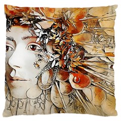 Collage Art The Statue Of Shell Standard Flano Cushion Case (one Side) by Pakrebo