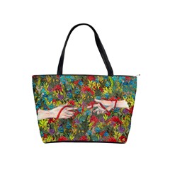 Touch Watercolor Xie Shihong Art Classic Shoulder Handbag by Pakrebo